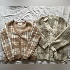 OAK+FORT & ARITZIA CARDIGAN BUNDLE